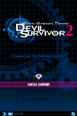 Shin Megami Tensei: Devil Survivor 2 Title Screen